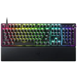 Razer Клавіатура механічна Huntsman V3 Pro 8KHz, 104key, Analog Optical Switch Gen-2, USB-A, EN, RGB, чорний