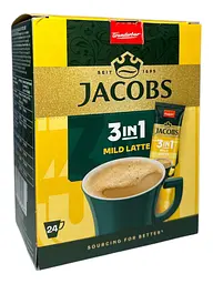 Кава 3в1 Jacob's Mild Latte 12,5 г*24 стіки