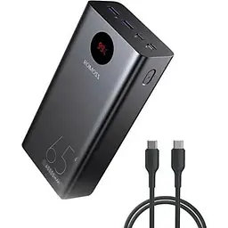 Зовнішній акумулятор Romoss PEA40S Pro 40000mAh 65W чорний pea40s - мініатюра 2