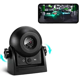 Uzone MS-305WF Бездротова камера заднього огляду через Wi-Fi, магнітне, нічне бачення, водонепроникність IP