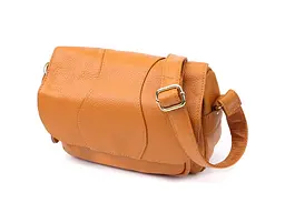 Містка повсякденна сумка з натуральної шкіри для жінок Vintage 23,5х17х10 см sum0027566