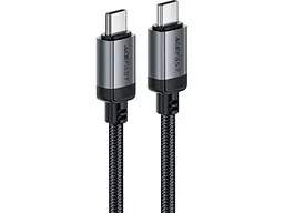 Кабель Acefast C20-03 USB-C to USB-C 60W 1.2м Black (6974316283775) - мініатюра 2
