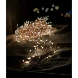 Гірлянда Luca Lighting кластер Мідна струна теплий білий 8 м (8718861852844) - мініатюра 2