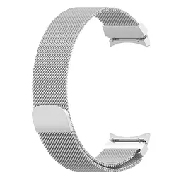 Міланський сітчастий ремінець Primolux для годинника Samsung Galaxy Watch 4 40 мм SM-R860/SM-R865 Silver - мініатюра 3
