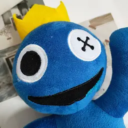 М'яка іграшка Watchbands Синій райдужний друг Blue з Райдужні друзі Rainbow Friends Roblox довжина 30 см (MI-19524) - мініатюра 3