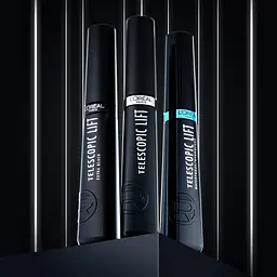 Туш для телескопічного подовження та об’єму вій L'Oreal Paris Telescopic Lift чорна 6.4 мл - мініатюра 7