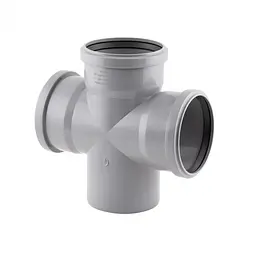 Хрестовина каналізаційна TA Sewage 110, 90° CZ110005 - мініатюра 1