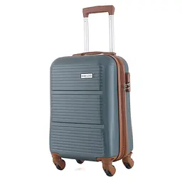 Валіза Semi Line 18" S Green-Grey (T5584-1)