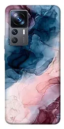 Чохол Demsky Рожево-блакитні розводи для Xiaomi 12T/12T Pro
