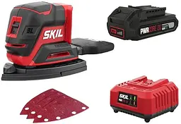 Шліфмашина вібраційна акумуляторна 3720 CC Compact 20В Skil teh0025468
