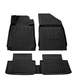 Автомобільні 3D килимки в салон для Peugeot 508 2010-2018 Високий борт