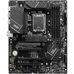 Материнська плата MSI PRO LGA1700, B760-P DDR4 II, B760, 4xDDR4, Int.Video(CPU), 4xSATA3, 2xM.2, 2xPCI-E 4.0 x16, 3xPCI-E 3.0 x16, ALC897, RTL8125BG, 8xUSB3.2/6xUSB2.0, HDMI/DP, ATX