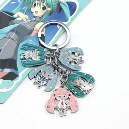Брелок вокалоід Vocaloid Хацуне Міку Hatsune Miku V HM 27.28.449 - мініатюра 2