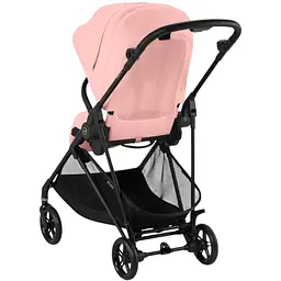 Коляска Cybex Melio Carbon Candy Pink з бампером (525000027) - мініатюра 6