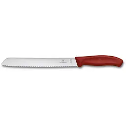 Кухонний ніж Victorinox SwissClassic Bread 21 см Serrated Red (6.8631.21B) - мініатюра 1