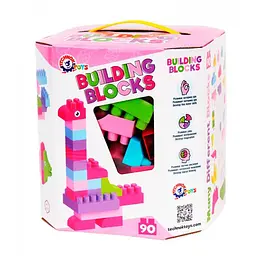 Дитячий конструктор "Building blocks" ТехноК 6535TXK, 90 деталей