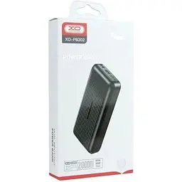 Портативний акумулятор XO PB302 20000 mAh чорний - мініатюра 3