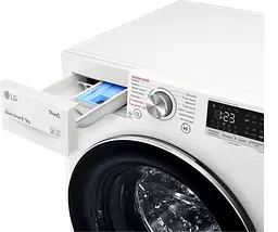Прально-сушильна машина LG F4V9VG9W, 9кг (5кг), 1400, A, Пар, глибина 56см, Дисплей, Інвертор, Білий (F4V9VG9W) - мініатюра 12