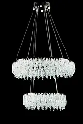 Світлодіодна люстра Splendid Ray L7068/400+600/2 LED (CH+Clear) - мініатюра 4
