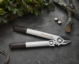 Набір Fiskars: Ножиці для кущів Fiskars White HS53 + Гілкоріз білий White L32 - мініатюра 5