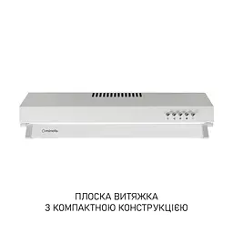 Витяжка плоска Minola HPL 522 WH - мініатюра 2