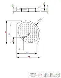 Душовий піддон Radaway Rodos B 90x90 Compact 4D99155-03 - мініатюра 3