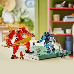 Конструктор LEGO Ninjago Робот вогняної стихії Кая 322 деталі (71808) - мініатюра 4