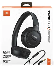 Гарнітура JBL TUNE 530 чорний (JBLT530BLK) (7225516) JBLT530BLK - мініатюра 3