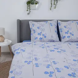 Комплект постільної білизни ТЕП Soft dreams Blue Flowers сімейний (2-03860_29163) - мініатюра 5