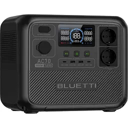Зарядна станція BLUETTI AC70 1000W 768Wh - мініатюра 3