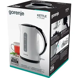 Електрочайник Gorenje K17PLBW [120093] - мініатюра 6