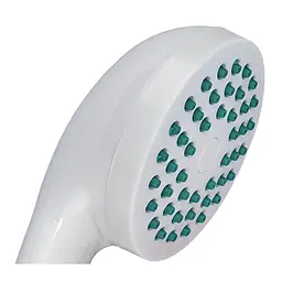 Ручний душ Zerix SH-06, 1 режим white ZX5017, Білий - мініатюра 3