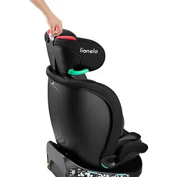 Автокрісло Lionelo Navy I-Size black red (LO-NAVY I-SIZE BLACK RED) - мініатюра 12