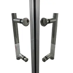 Душова кабіна без піддону Koer SR SC03-90x90x200-TR-01 прозоре скло Easy Clean 6 мм, хром KR5356, Універсальна, прозорий, хром - мініатюра 6