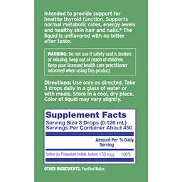 Рідкий йод Life-flo Liquid Iodine Plus 59 мл - мініатюра 3