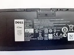 Акумулятор для ноутбука Dell Latitude E7540 V8XN3, 40Wh (3493 mAh), 3cell, 11.1V, Li-ion, чорний - мініатюра 3