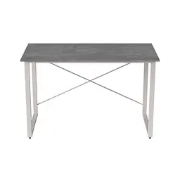 Стіл письмовий Дейв Ferrum-decor 750x1000x600 Білий метал ДСП Бетон 16 мм (FRD-106435) - мініатюра 5