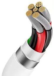 Кабель Baseus Superior Series Fast Charging Cable USB to Type-C 100W 1m P10320102214-01 White - мініатюра 5