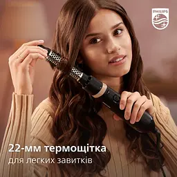 Фен-щітка Philips Air Styler 3000, 800 Вт 3/2 режими чорна (BHA301/00) - мініатюра 5