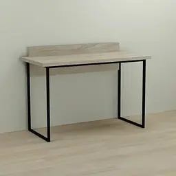 Комп'ютерний стіл Ferrum-decor Скай 75x140x70 чорний ДСП Дуб Сонома 32мм (FRD-103667)