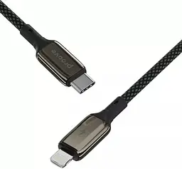Кабель Proove Dense Metal Type-C to Lightning 27W (1m) black (CCDM27002101) - мініатюра 2