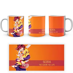 Кухоль GeekLand No Game No Life Без гри немає життя Сора NGNL 002.10 330 мл білий - мініатюра 4