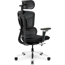 Офісне крісло Mealux S4 Air Fabric Black (HF-S4 F/B) - миниатюра 5