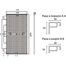 Сонячна панель Leapton LP182x199M-66NB-585W Bifacial N-type 40В 14А 585W [164327] - мініатюра 2
