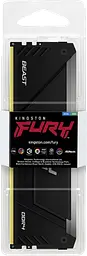 Оперативна пам'ять Kingston Fury 16GB DDR4 3200MHz Beast RGB (KF432C16BB12A/16WP) - мініатюра 3