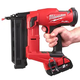 Пістолет цвяхозабивний акумуляторний безщітковий MILWAUKEE, M18 FN18GS-0X, 16-54мм (каркас, HDкейс) - мініатюра 4