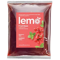 Концентрат для лимонаду LEMO Барбарис-М'ята 1кг