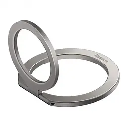 Кільце-підставка для телефона Baseus Halo Series Single-Ring SUCH000012 Silver