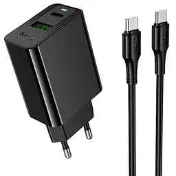 СЗУ Hoco CS95A Leader PD30W+QC3.0 charger set(Cto C)(EU) Black