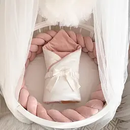 Комплект для новонародженого із захистом та ковдрою Sweet Dream Детский pbe0050005 - мініатюра 4